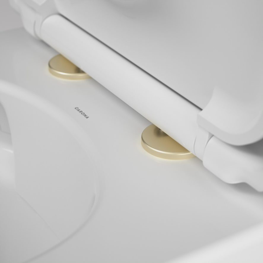 Urbane II Toilet Seat Hinge Cover Plate