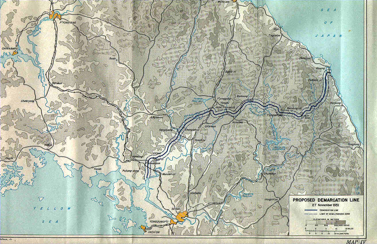 Korean War Maps Series Armchair General Magazine We Put YOU in Command!