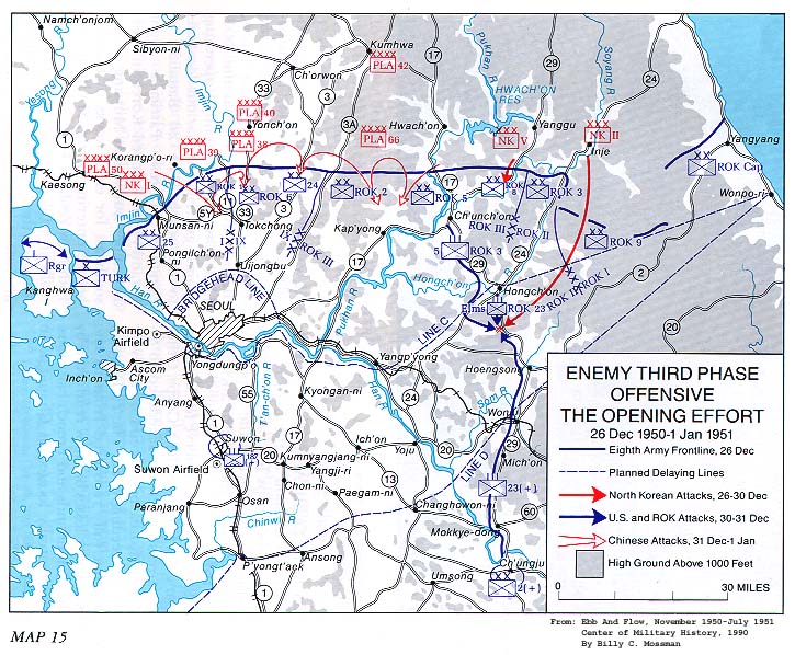 Korean War Maps Series Part III Armchair General Magazine We Put