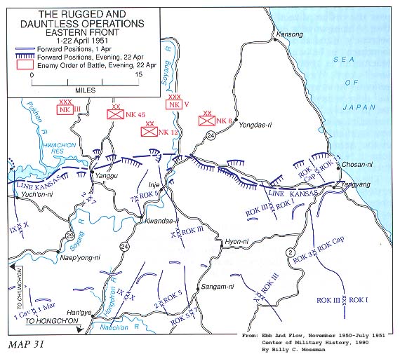 Korean War Maps Series Part V Armchair General Magazine We Put