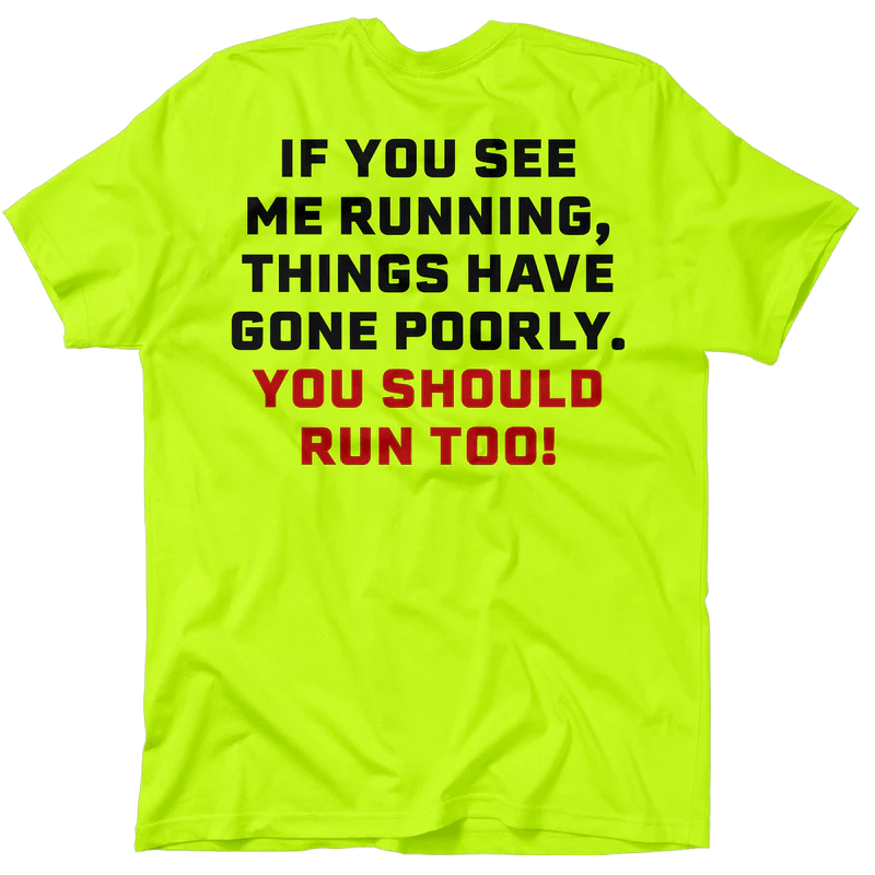 Run Safety Yellow TShirt