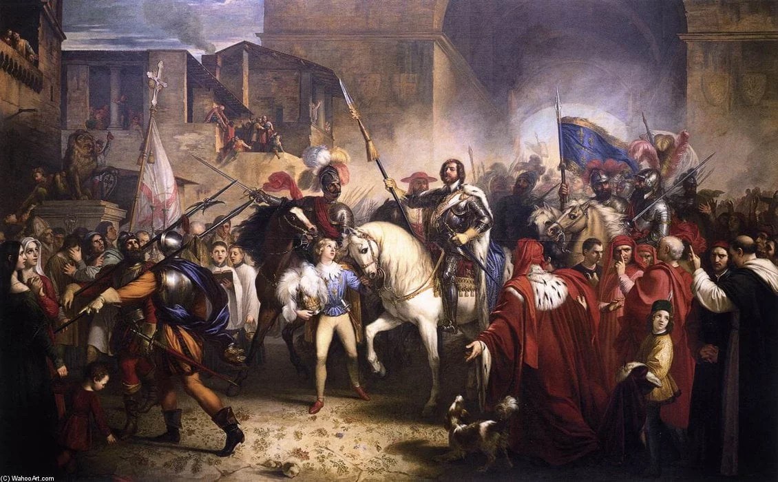 Charles VIII, début des guerres d'Italie (1494) Rois & Empereurs