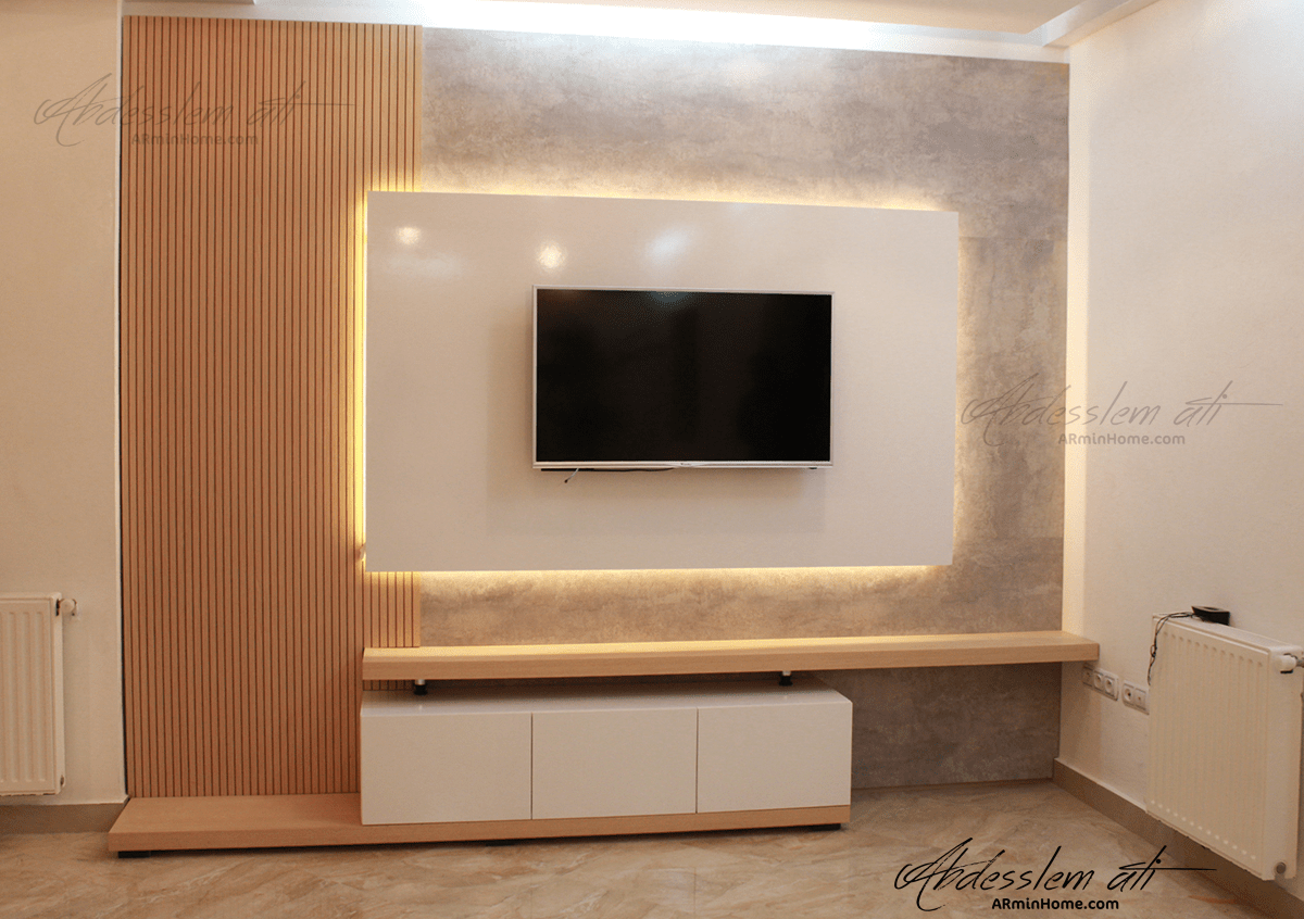 Revêtement mural moderne en bois ARmin Home