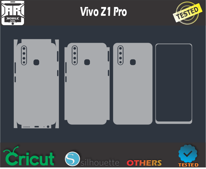 Vivo Z1 Pro Skin Template Vector ARMOBILESKIN
