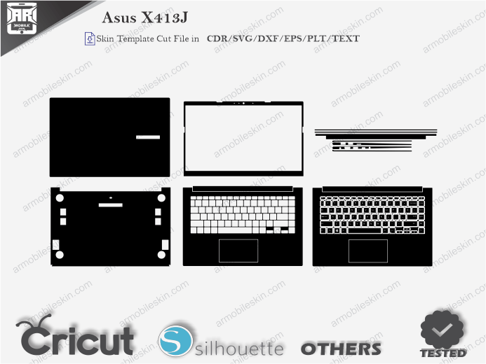 Asus X515E Skin Template Vector ARMOBILESKIN