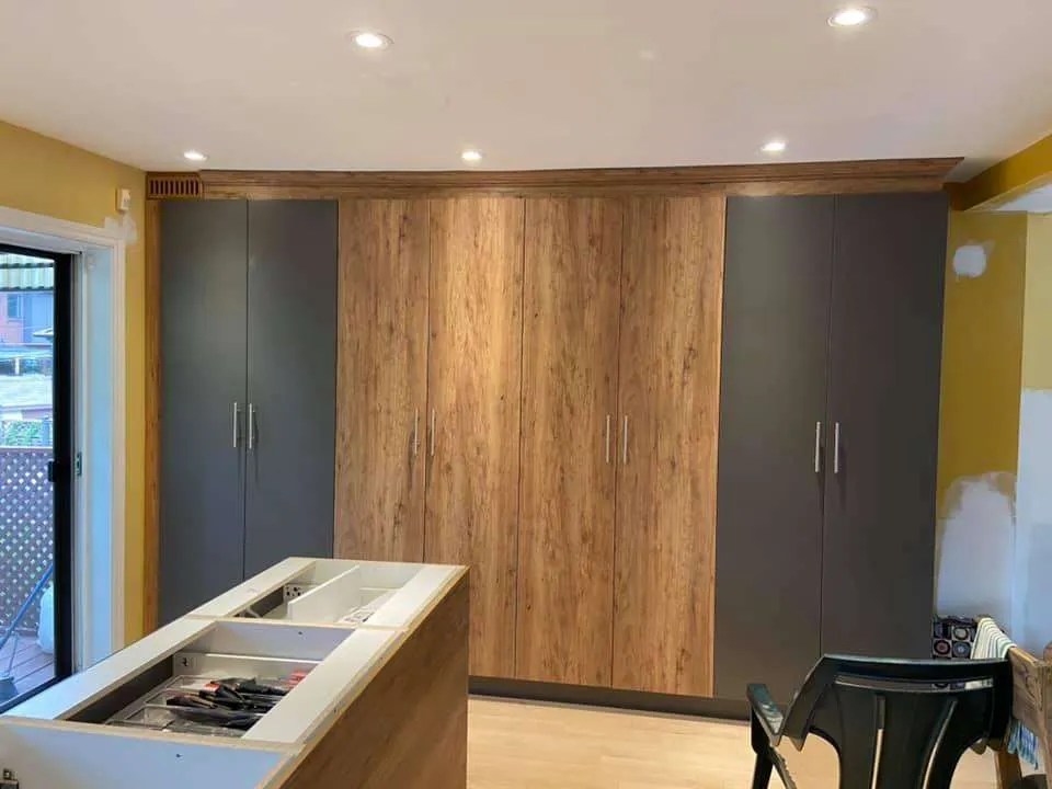 MDF Kitchen Montreal Armoires en gros