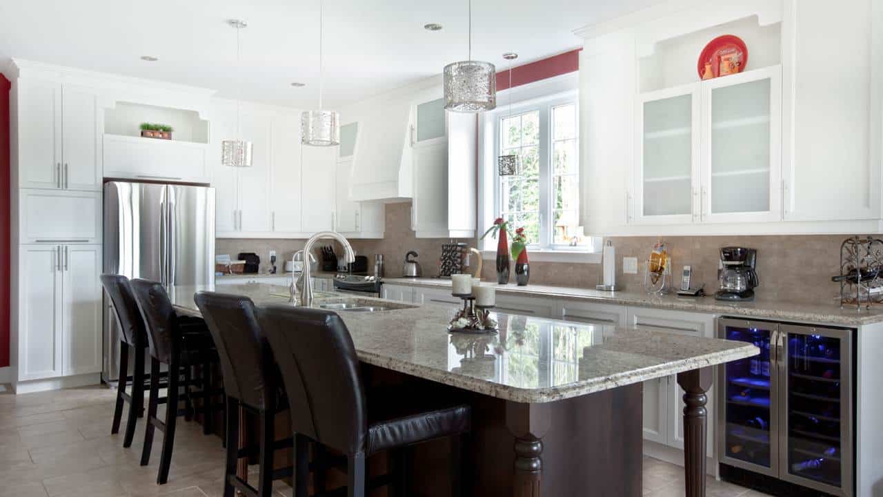 Armoire de cuisine sur mesure Armoire Unick Québec