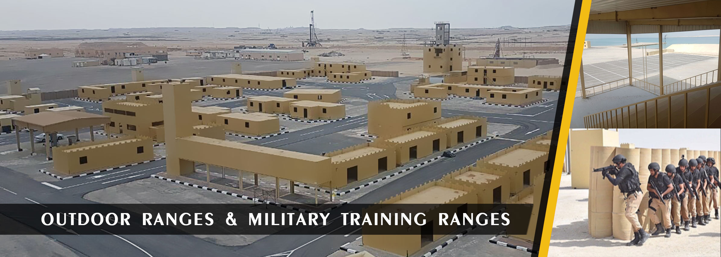 MILITARY & LAW ENFORCEMENT TACTICAL RANGES SHOOTING RANGES DESIGN