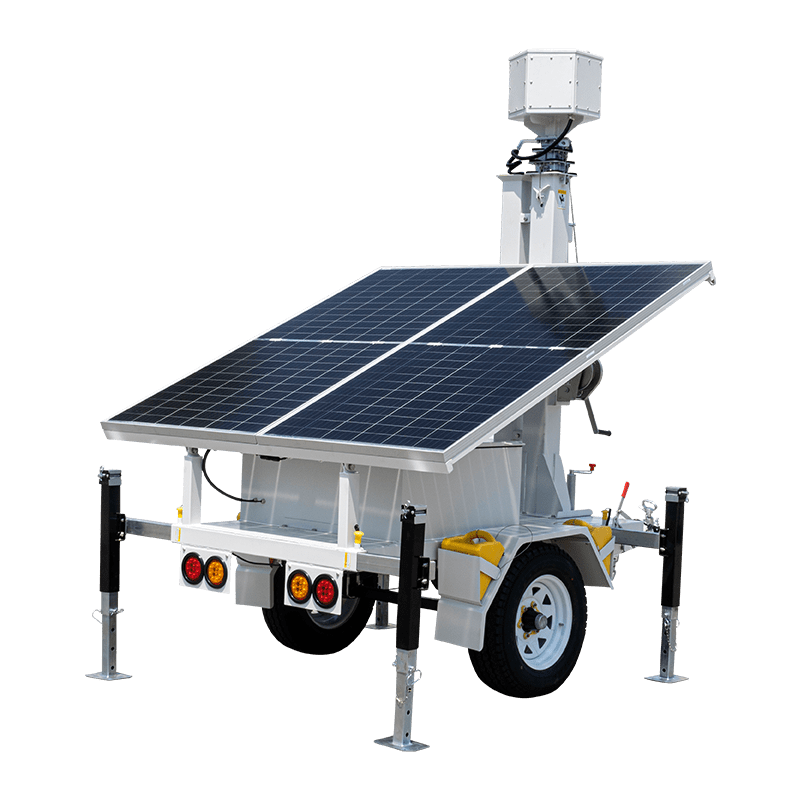 Compact Solar Powered Mobile Trailer Armorlogix