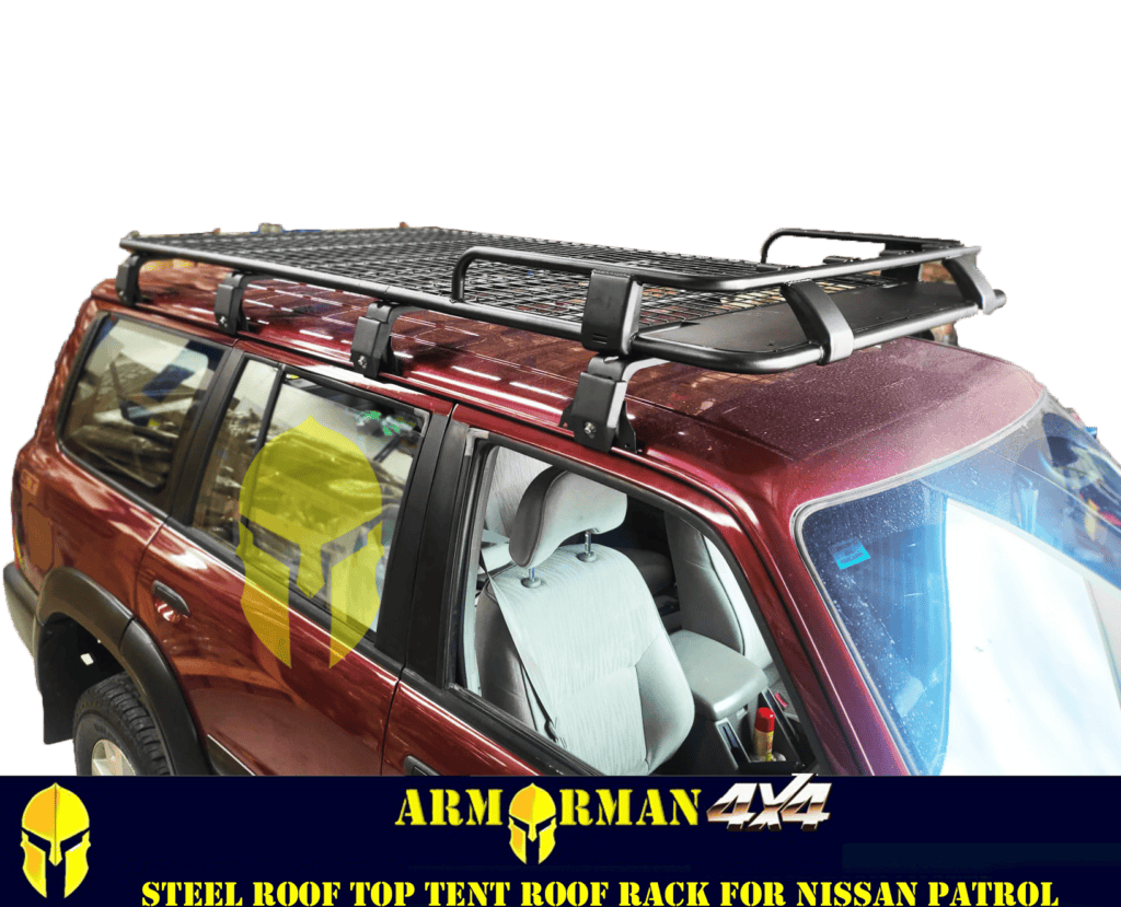 Steel roof top tent roof rack for nissan patrol Armorman 4x4