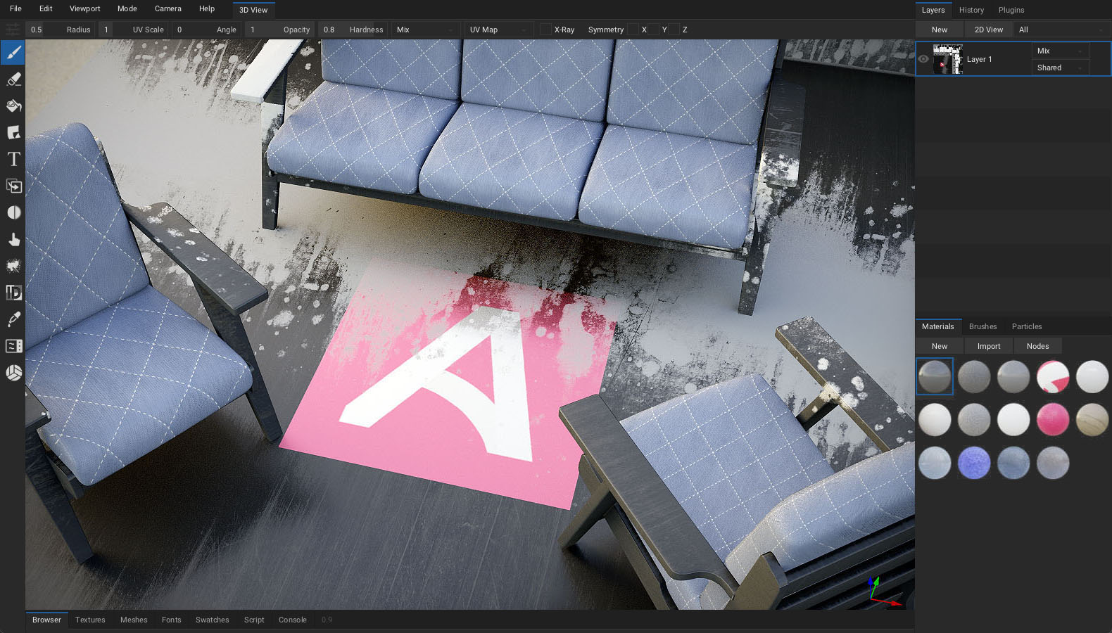 ArmorPaint 3D PBR Texture Painting