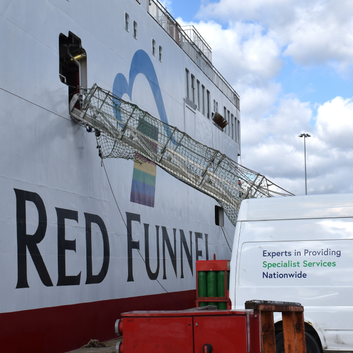 Red Funnel COVID19 Safety Compliance works Armour Asbestos Surveys