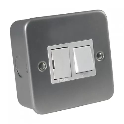 Metal Clad 13A Switched Fused Spur Unit Delivered Next Day