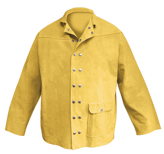 Armour Gold Leather Welding Jacket Armour Safety Products Pty Ltd.