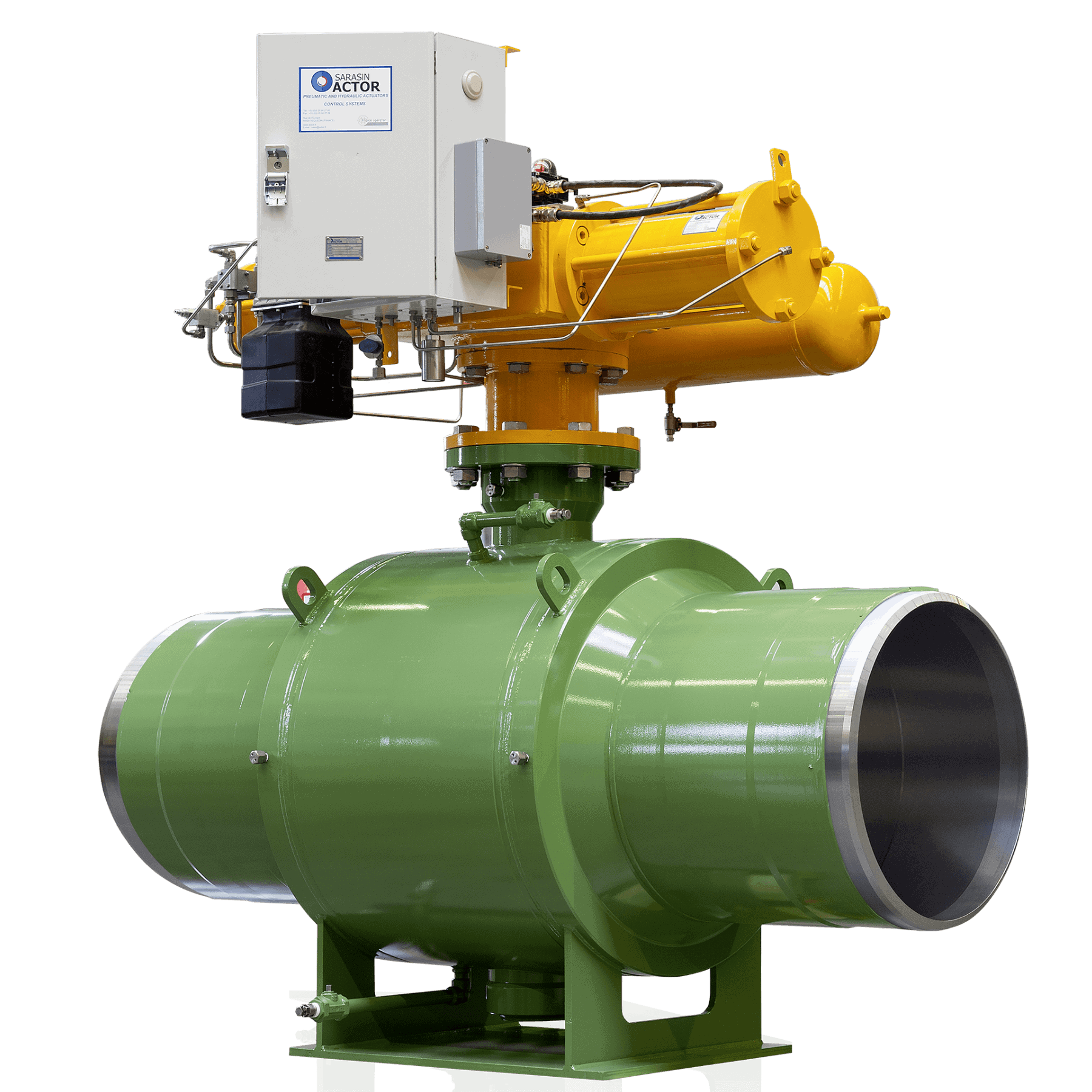 Boehmer Fully Welded Ball Valve Armour Valve