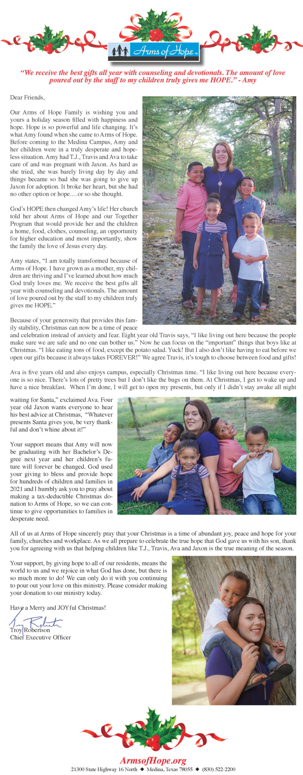 An Arms of Hope Christmas Story 2021 Arms of Hope