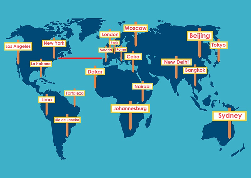 World map interactive map of the world 24timezones.com