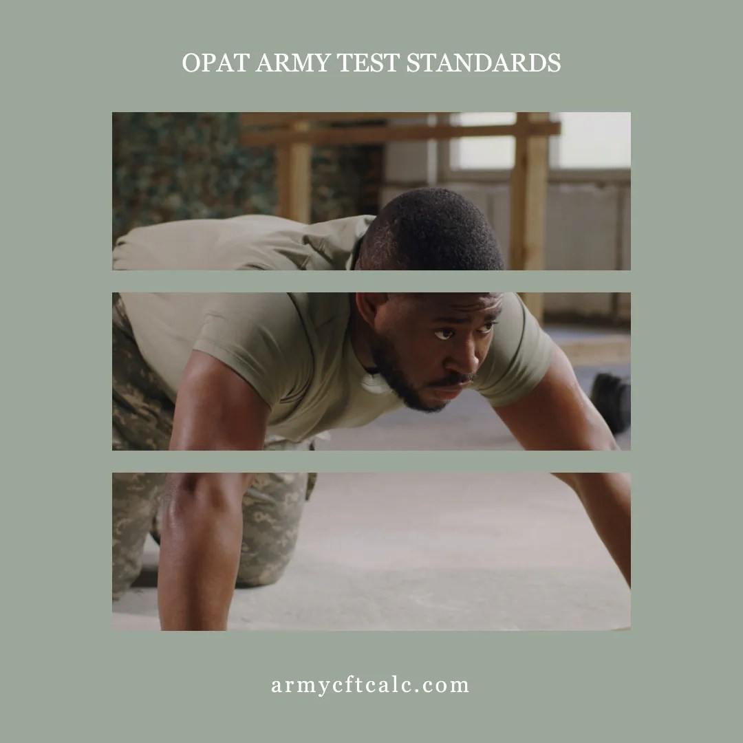 OPAT Army Test Standards 2024 Army CFT Training