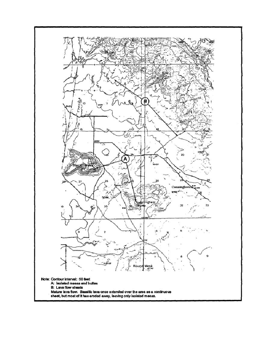 Figure 110. Topographic map of Raton, New Mexico/Colorado