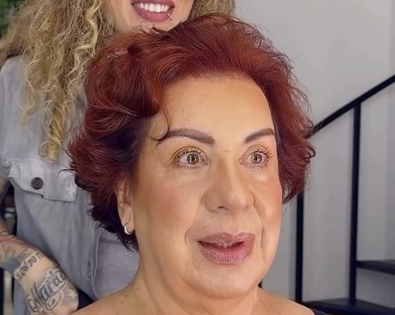This Grandma Goes Bold Red and Her JawDropping Makeover Will Shock You