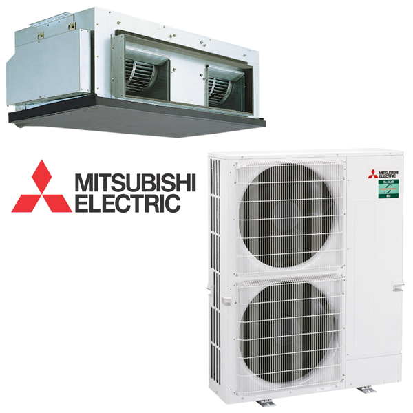 14kw Mitsubishi Electric (GAA Series) Reverse Cycle Inverter DUCTED