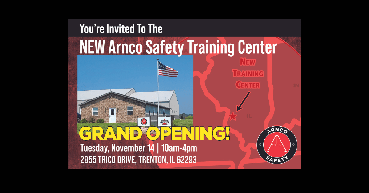The Grand Opening of the Arnco Safety Training Center