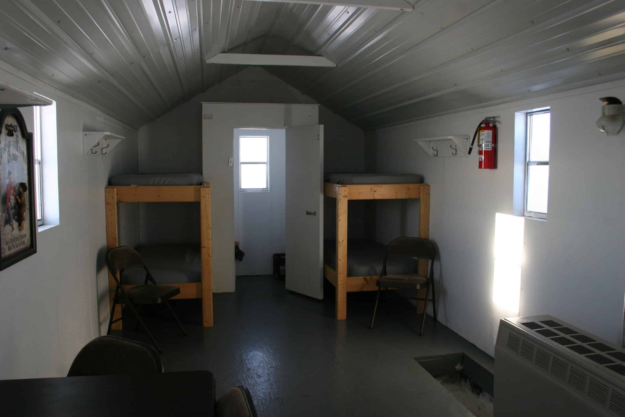 Ice Fishing Arnesen's Rocky Point Lodge Fishing Resort