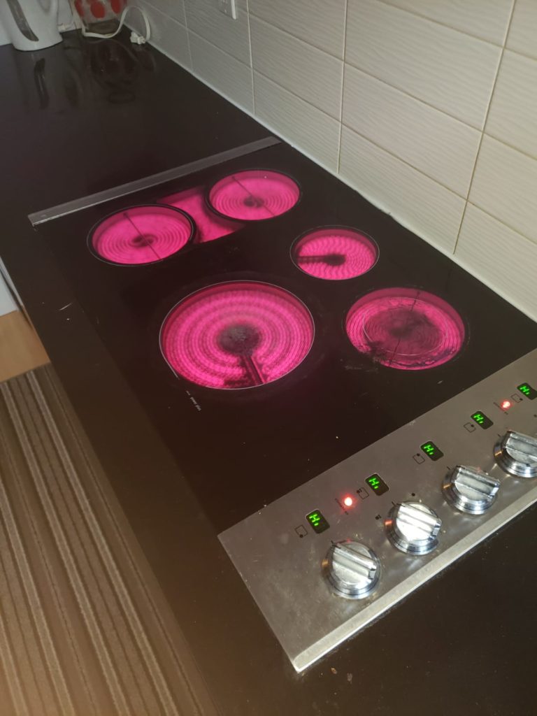 ARNI Services Appliance Repair Broken glass cooktop solution.