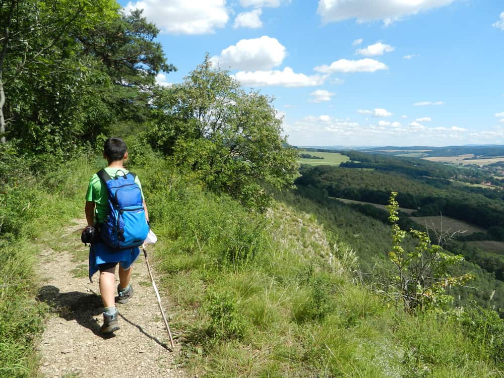 Die Touren unserer Wanderung von Illingen/Saar nach Stettin/Polen