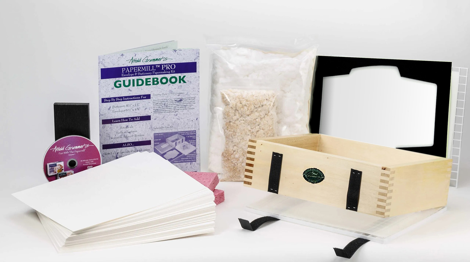 Arnold Grummer's Papermill Complete Papermaking Kit with DVD, Paper Making Kit