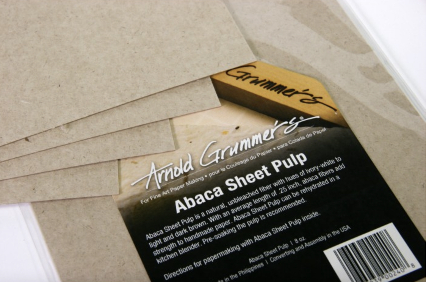 All About Abaca · Arnold Grummer's Paper Making