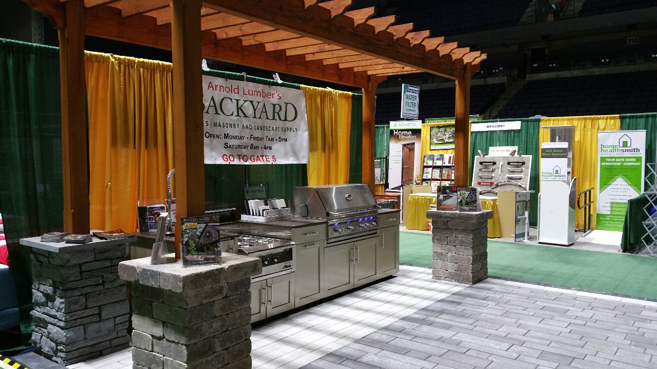 Arnold Lumber's BACKYARD and Kitchen Design Center bring a STUNNING