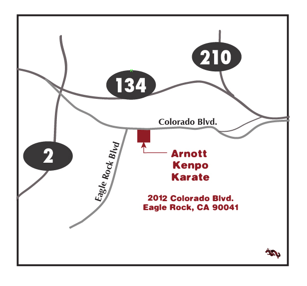 Arnott American Kenpo Karate Pasadena Schedule of Self Defense Karate