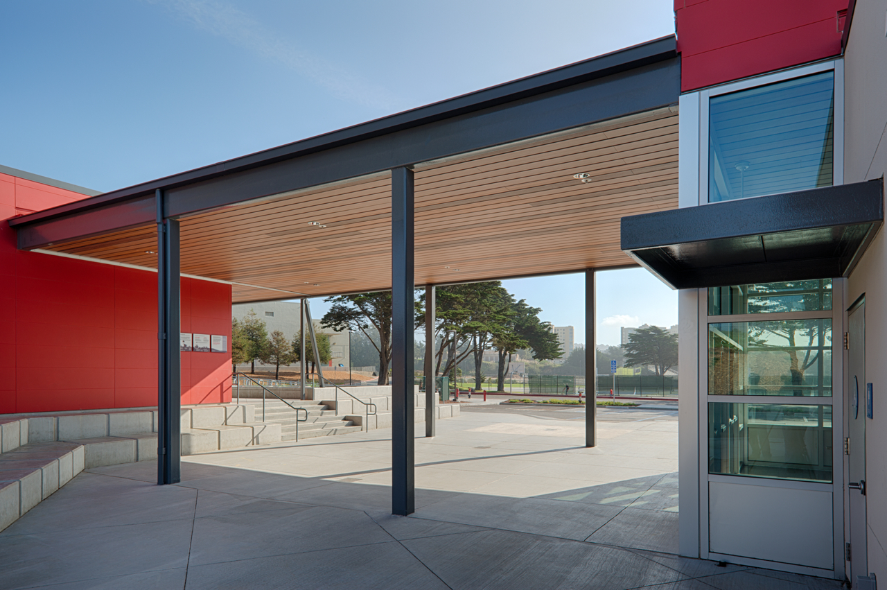 Lowell High School New Classroom Buildings Arntz Builders, Inc.