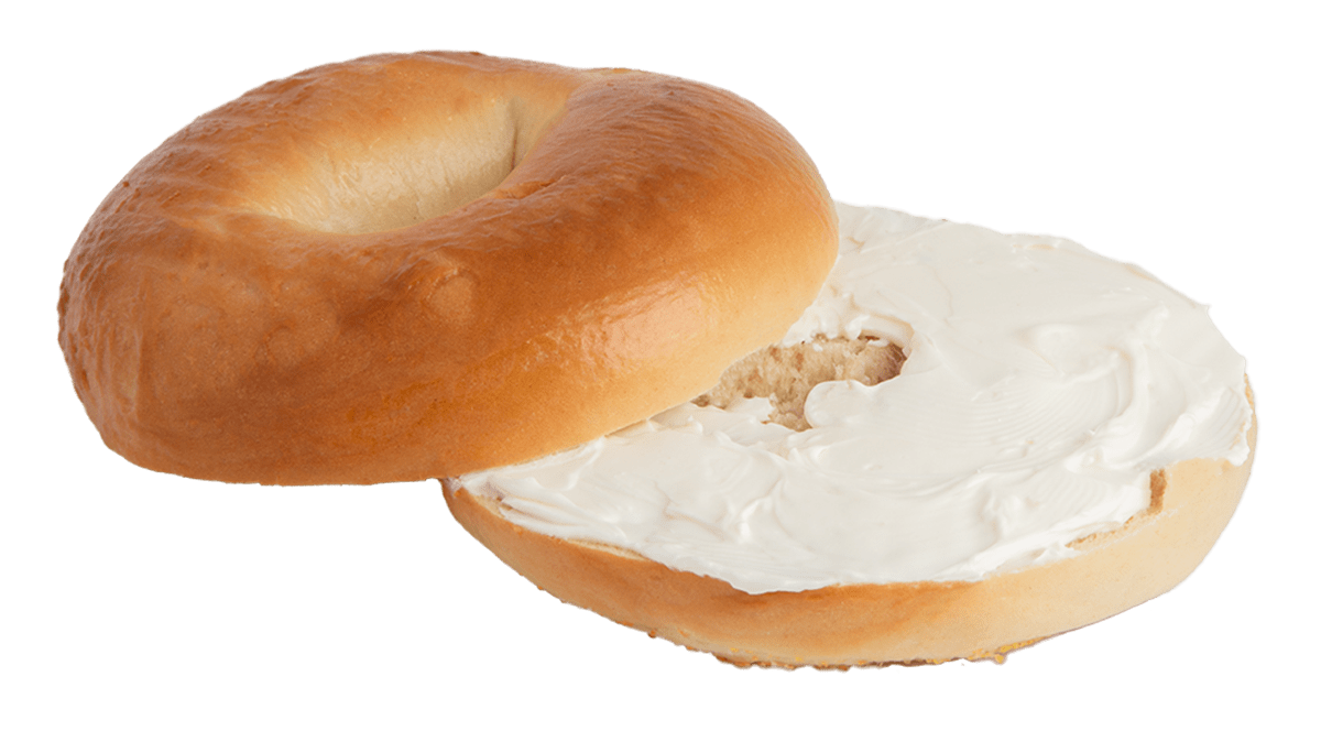 Plain Bagel Aroma Joe's