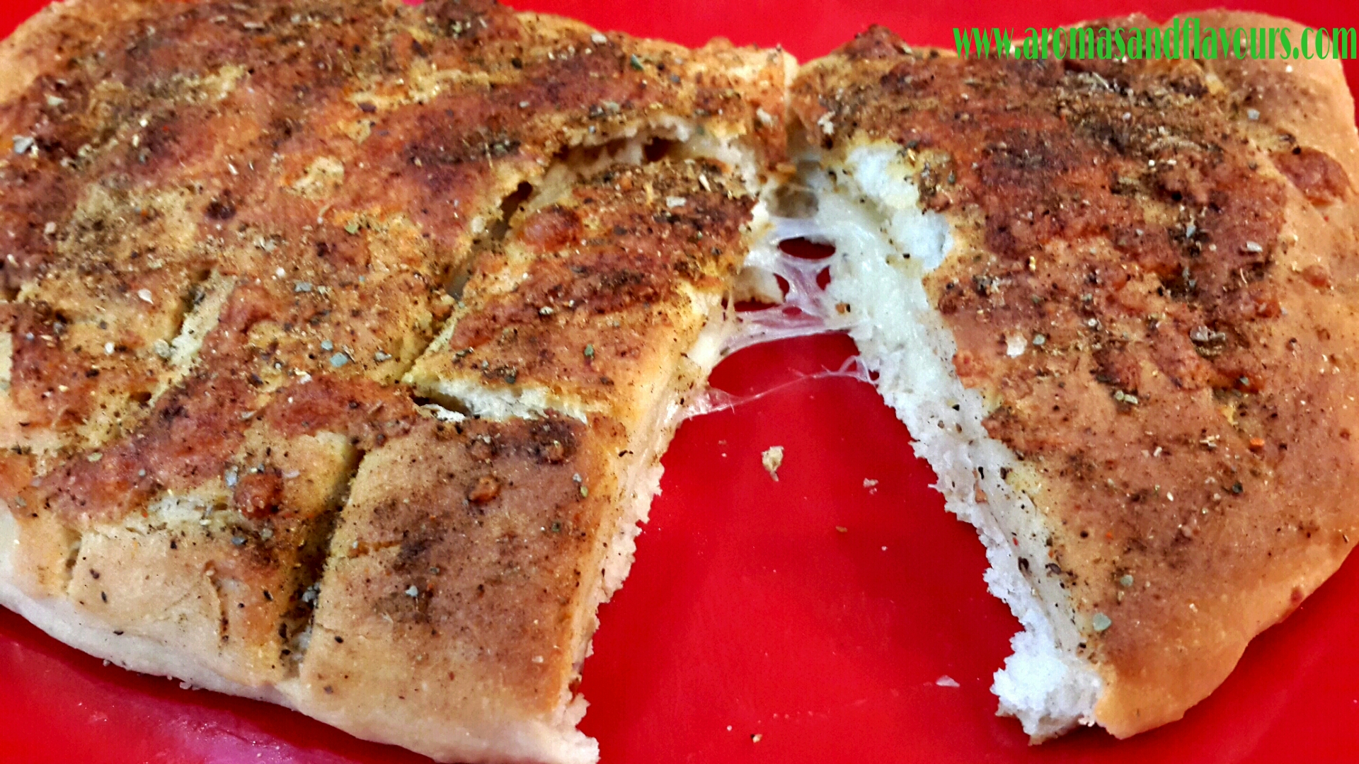 Domino’s style Garlic Breadsticks with Oregano seasoning Aromas and