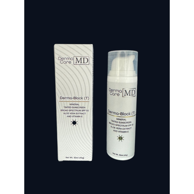 DERMABLOCK (TINTED) SPF50 Aromas MedSpa Miami, Florida
