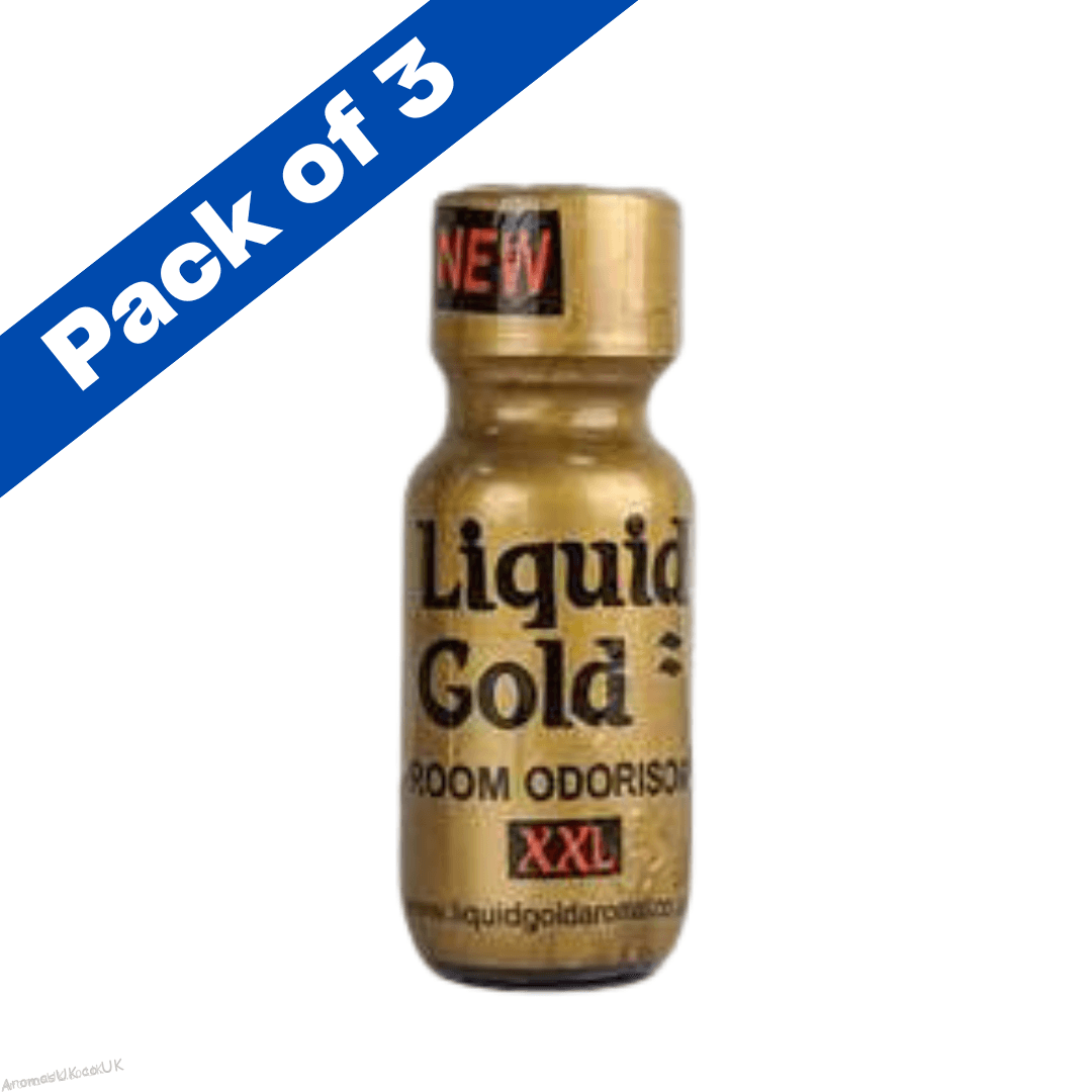 Liquid Gold Room Poppers XXL (Pack of 3) Aromas UK