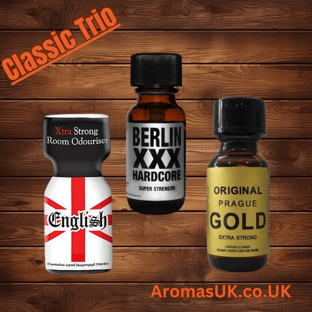 Classic Trio Poppers Aromas UK