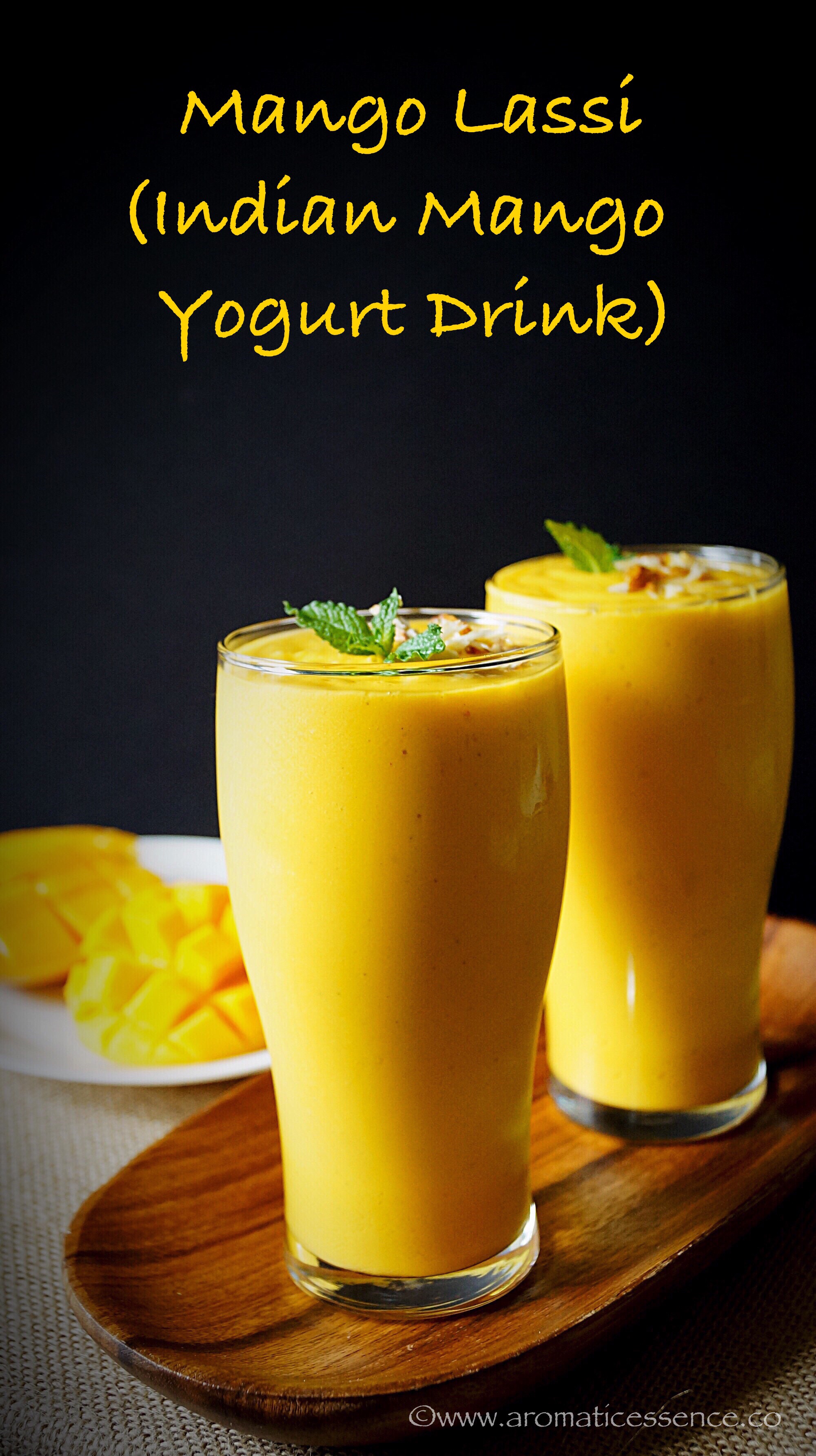 Mango Lassi Recipe (Using Mango Pulp) How To Make Mango Lassi