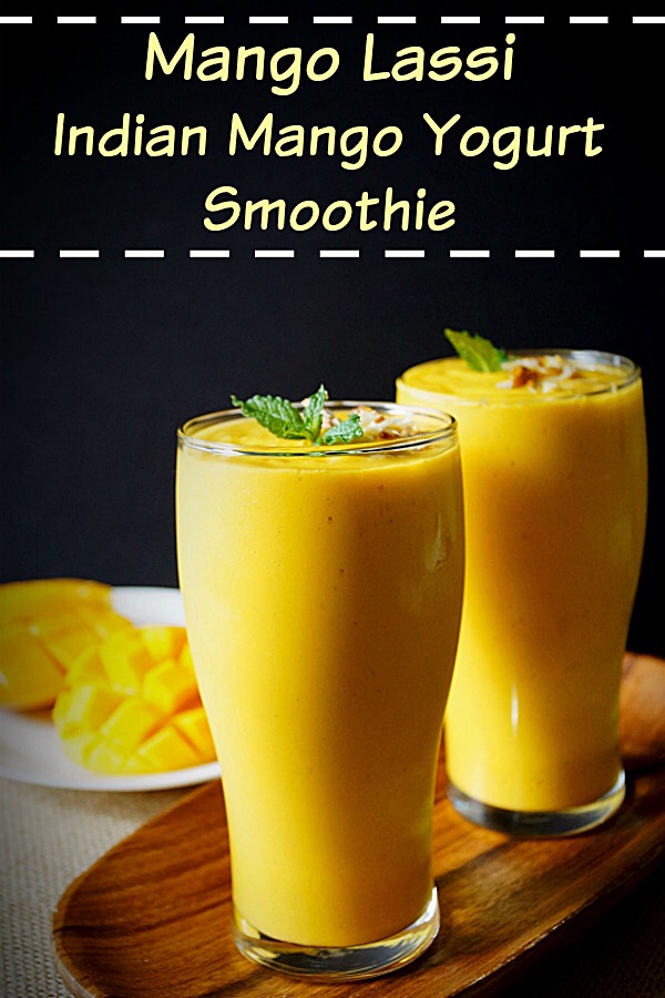 Mango Lassi Recipe (Using Mango Pulp) How To Make Mango Lassi