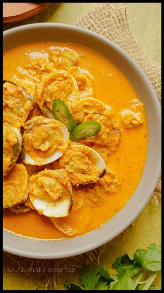 Goan Clam Curry Kubechem Sukkhem Aromatic Essence