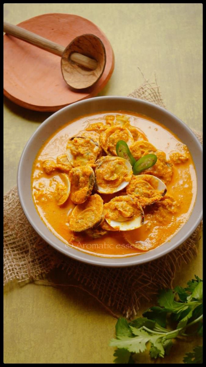 Goan Clam Curry Kubechem Sukkhem Kube Sukka Aromatic Essence