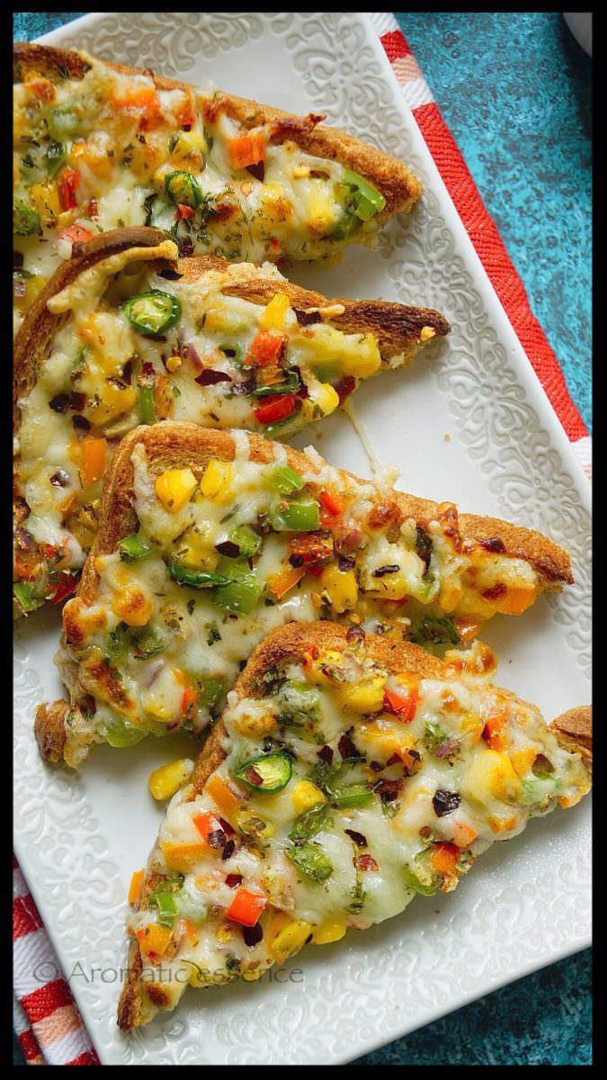 Chilli Cheese Toast Veg Chilli Cheese Toast Aromatic Essence