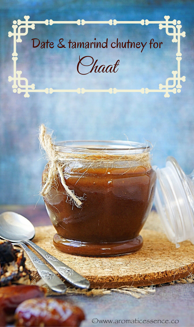 Sweet Chutney Date & Tamarind Chutney For Chaat Aromatic Essence