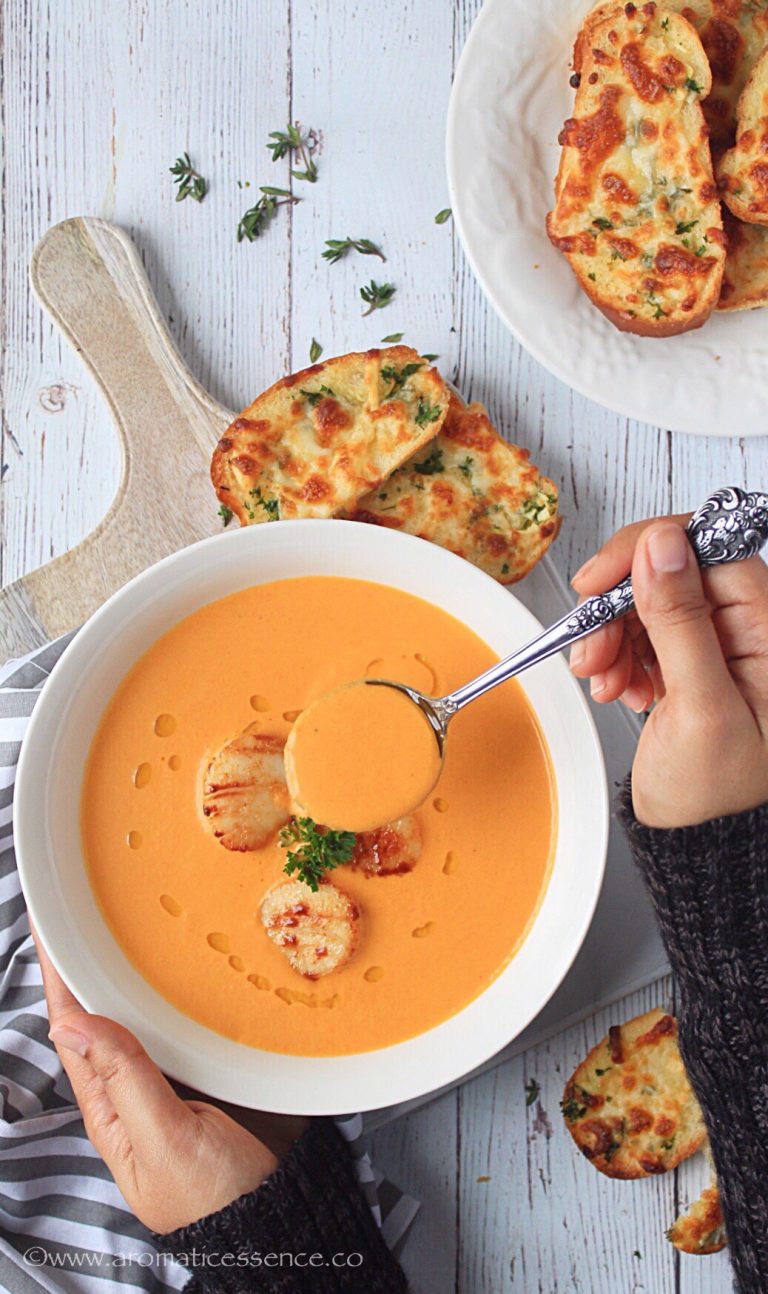 Scallop Bisque Recipe Irish Scallop Bisque Aromatic Essence