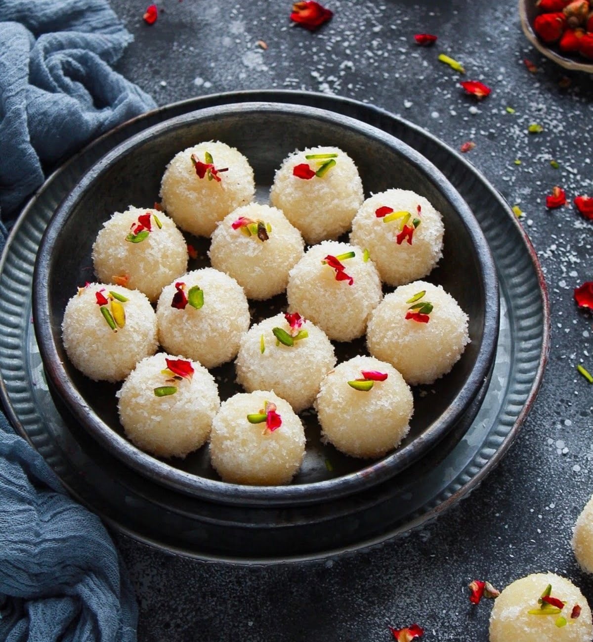 Coconut Ladoo Recipe Nariyal Ladoo Aromatic Essence