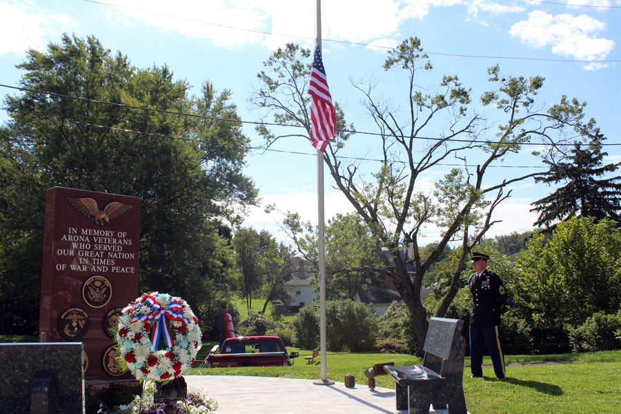 Arona Veterans Memorial Rededication Arona Borough
