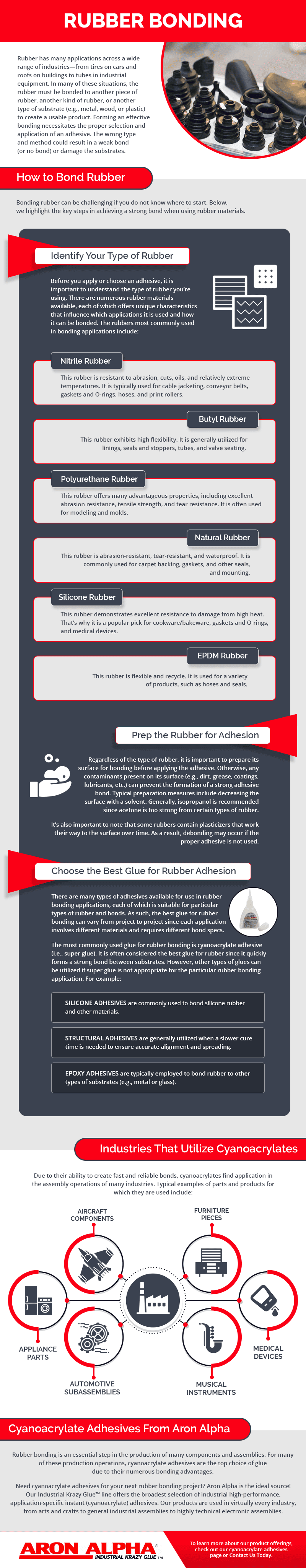 Why Should I Use Super Glue for Rubber Bonding? Aron Alpha