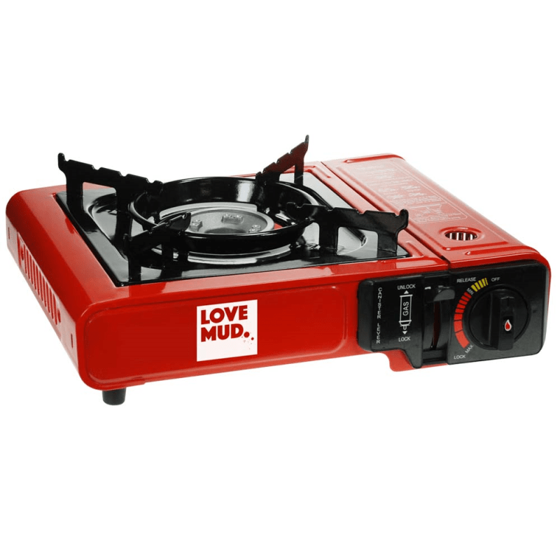 2.2KW Portable Gas Stove Camping Hiking Fishing Cooker Stove RED Aronz